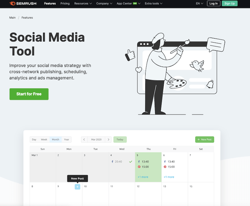 Semrush Social Media Management Semrush Social Media Management