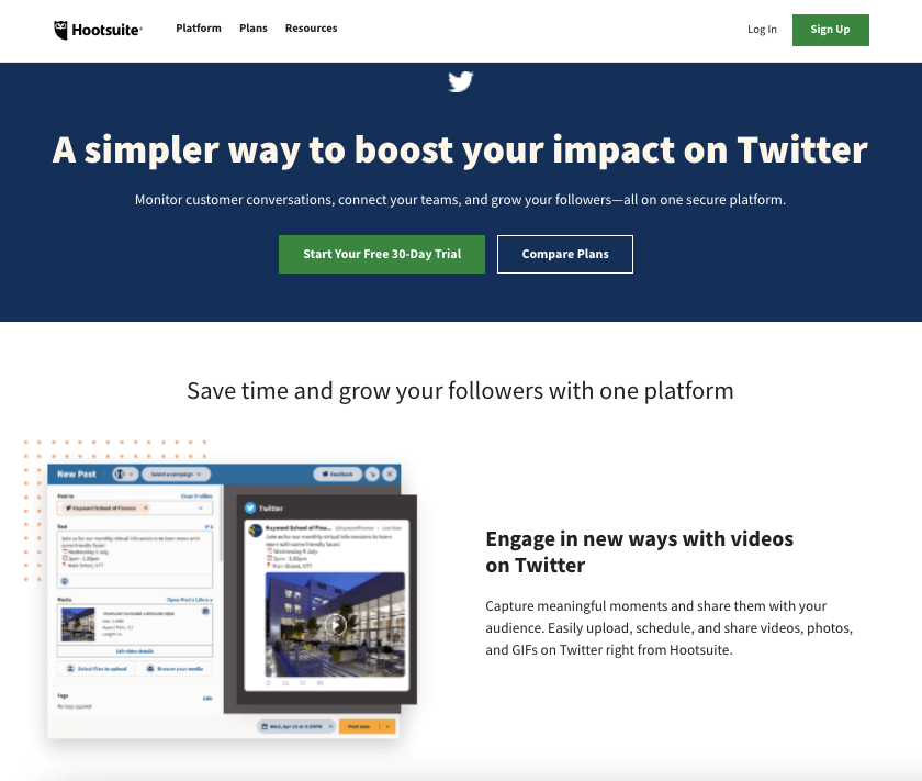 Hootsuite for Twitter Hootsuite for Twitter