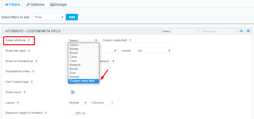 Filter by Custom Meta Field