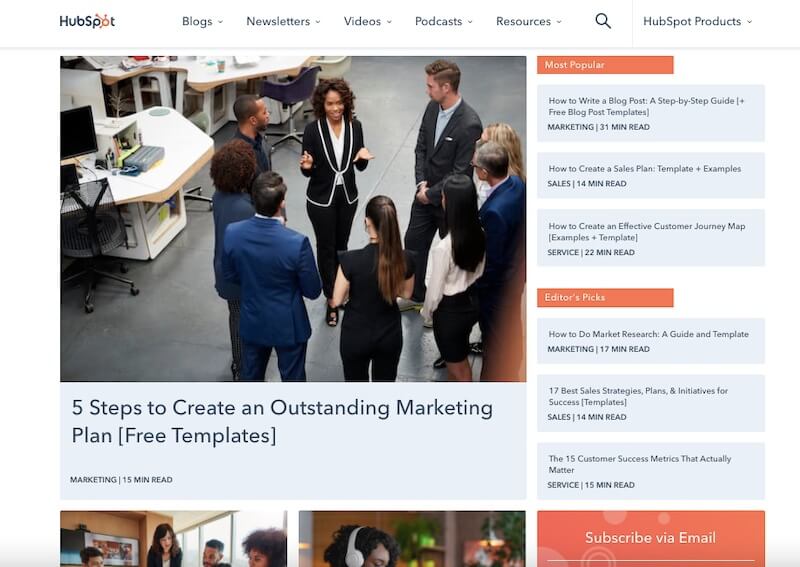 HubSpot Blog HubSpot Blog