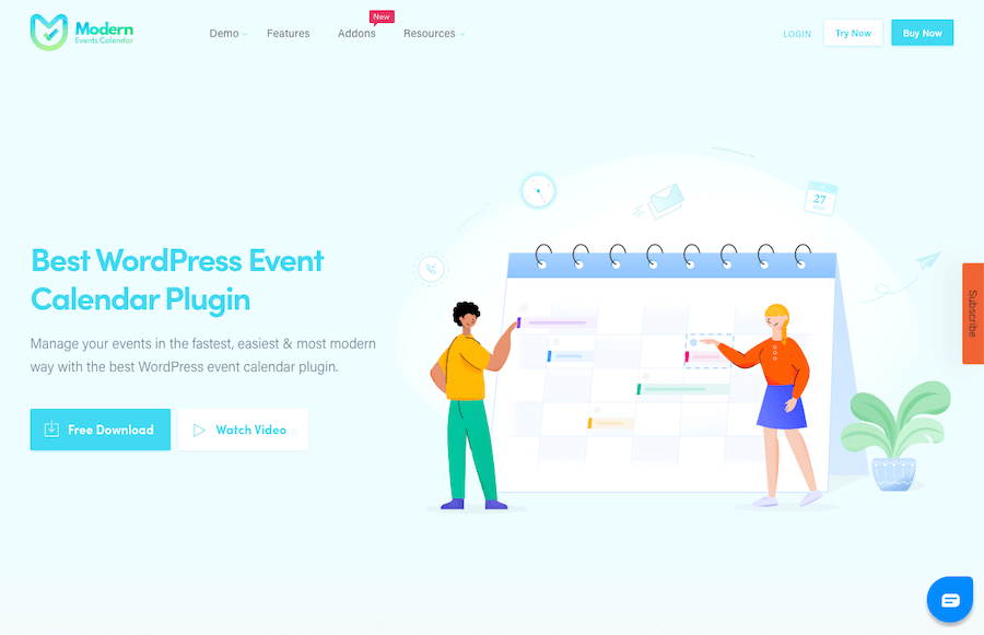 WordPress Event Calendar Plugin