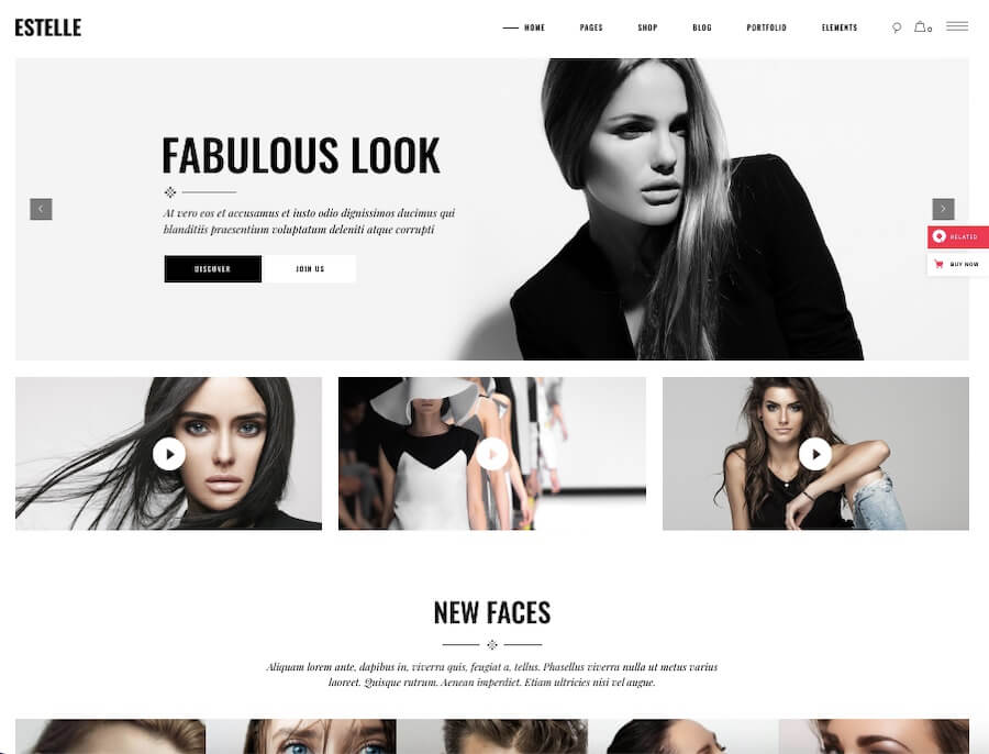 Estelle Model Agency Theme Estelle Model Agency Theme
