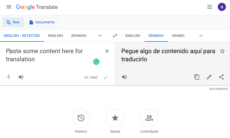 Google Translate Google Translate