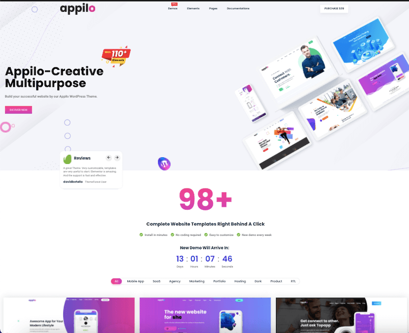 Appilo Theme