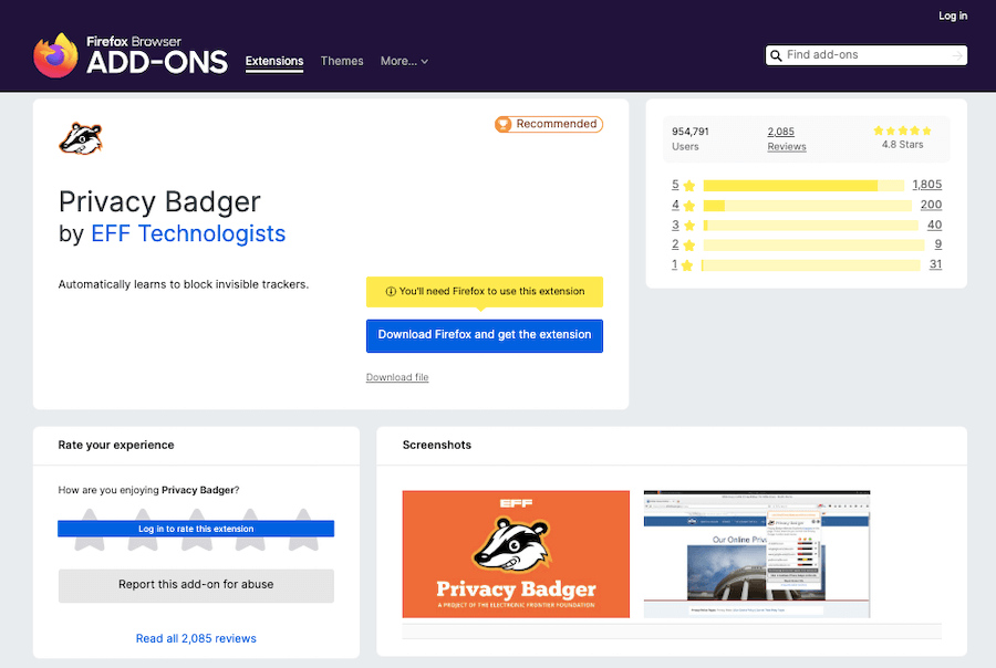 Privacy Badger Privacy Badger