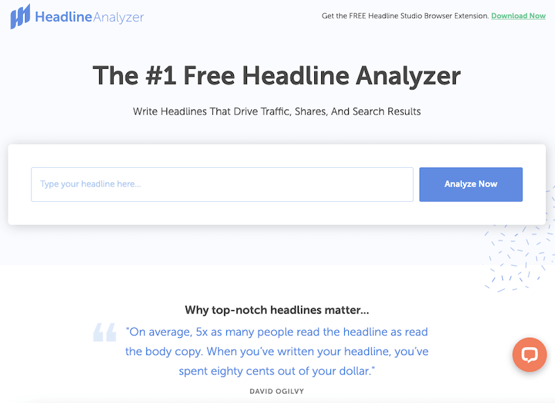 Headline Analyzer Headline Analyzer