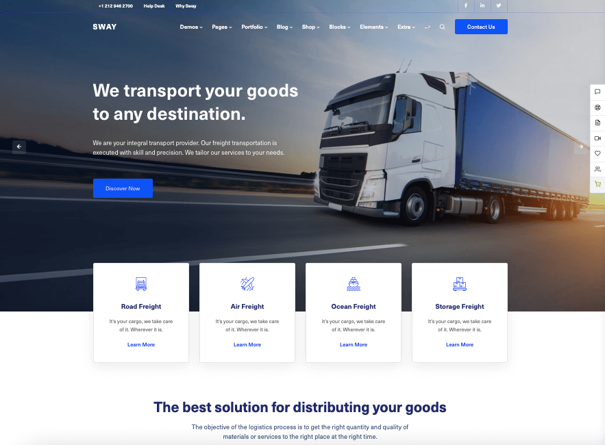 Sway Transport Theme Sway Transport Theme
