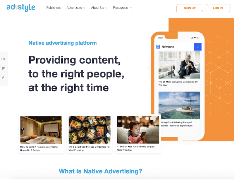 AdStyle Native Ads