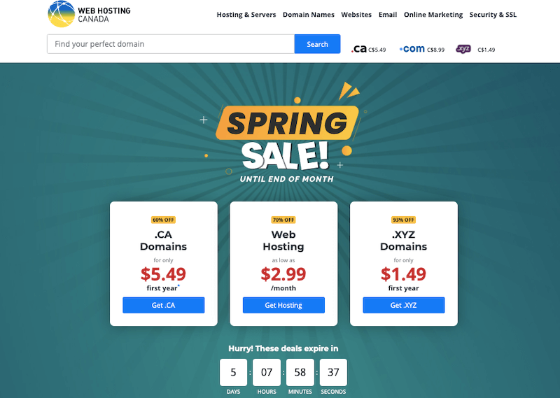 Web Hosting Canada Web Hosting Canada