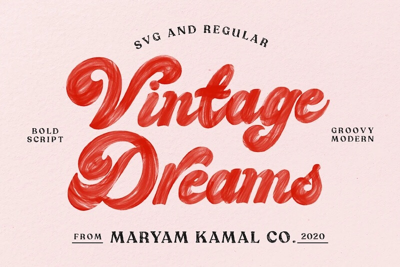 Vintage Dreams Font