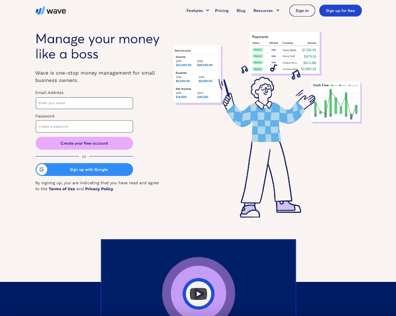 Wave Accounting Software