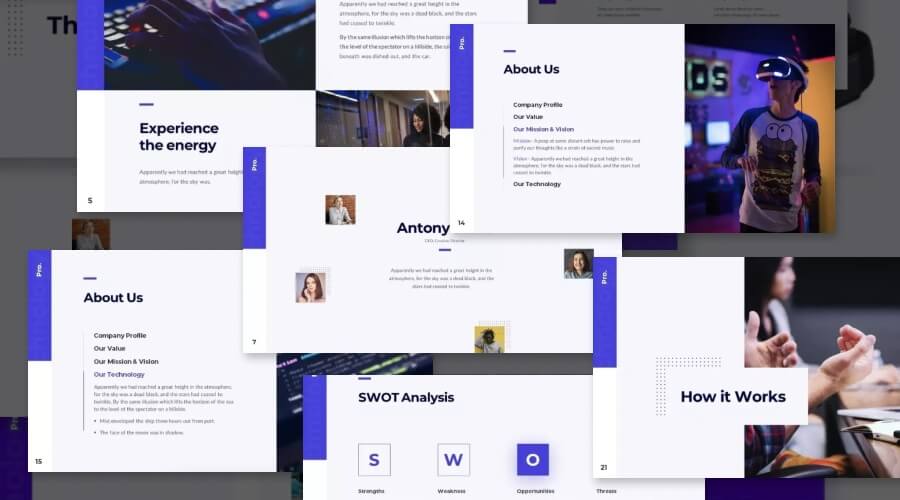 Pro Presentation Animated Template