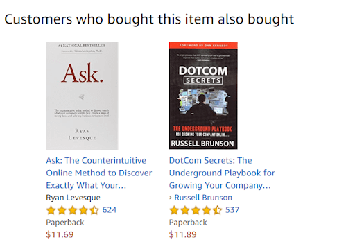 personalized marketing - product recommendation Product Recommendations