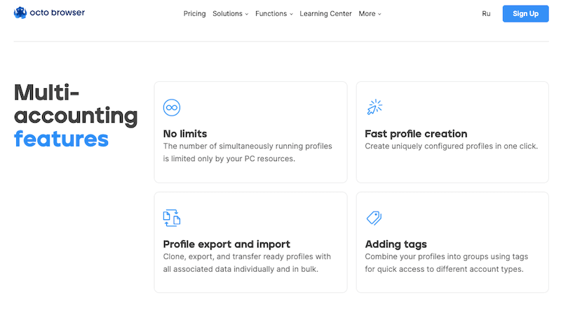Octo Browser Multi Accounting Octo Browser Multi Accounting