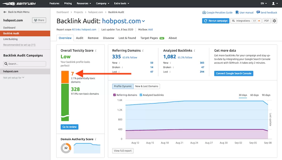 Backlink-Audit-Report