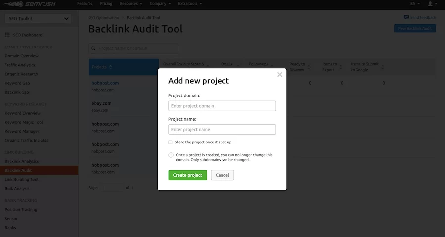 Backlink-Audit-Tool