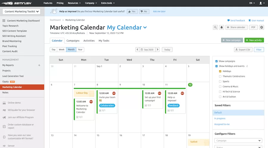 Marketing-Calendar