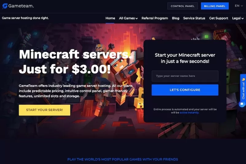 Minecraft-servers