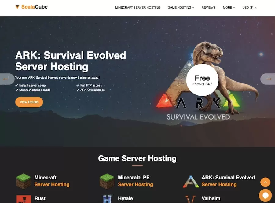 ScalaCube-Minecraft-server-hosting