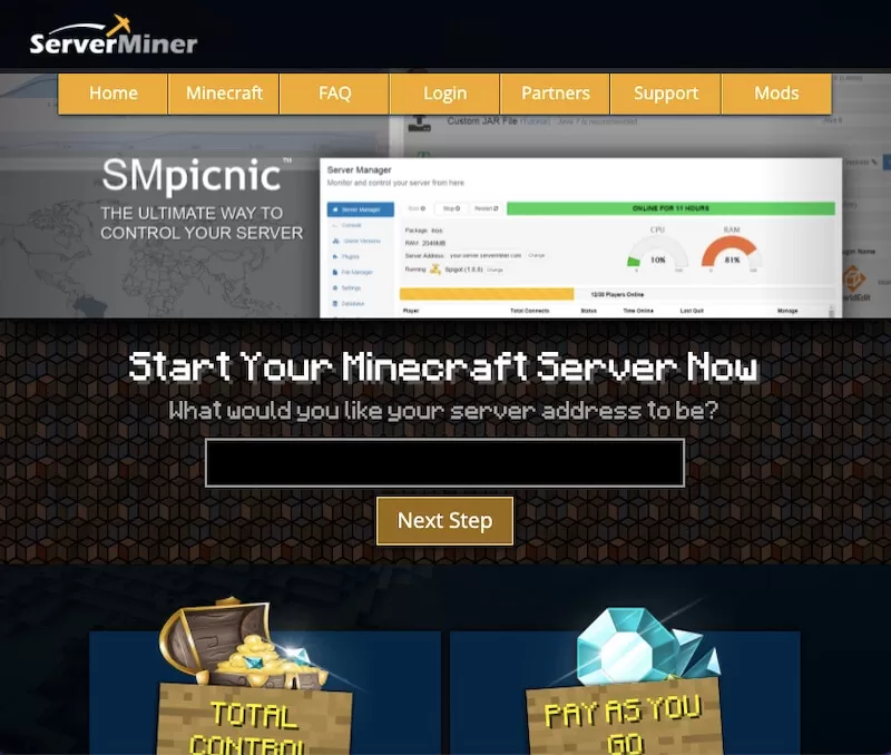 ServerMiner