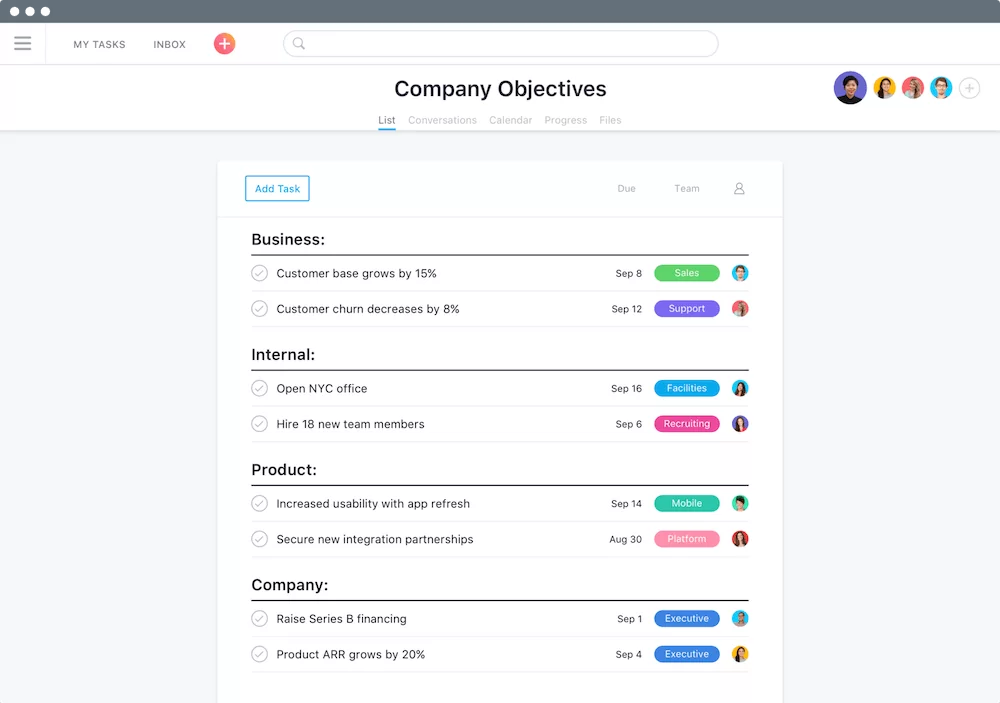 Asana-Workflow