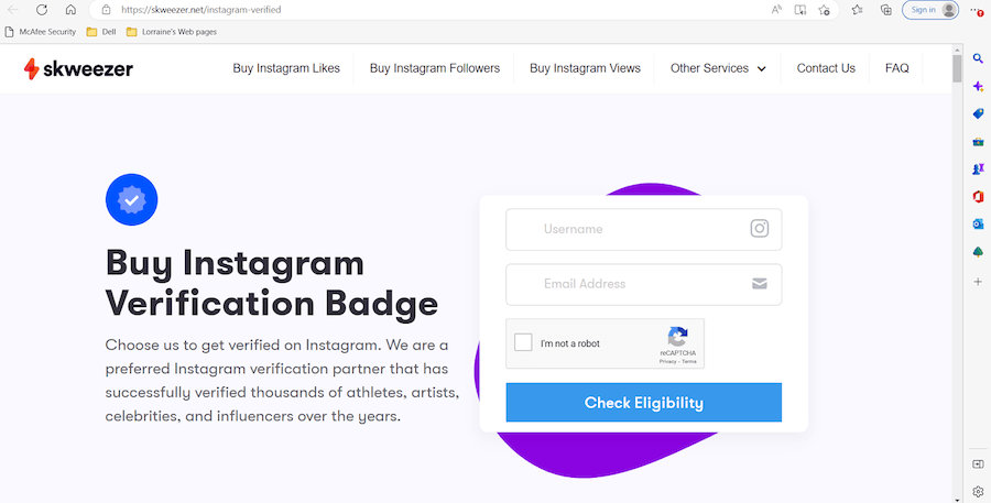 Blue Badge Instagram Blue Badge Instagram