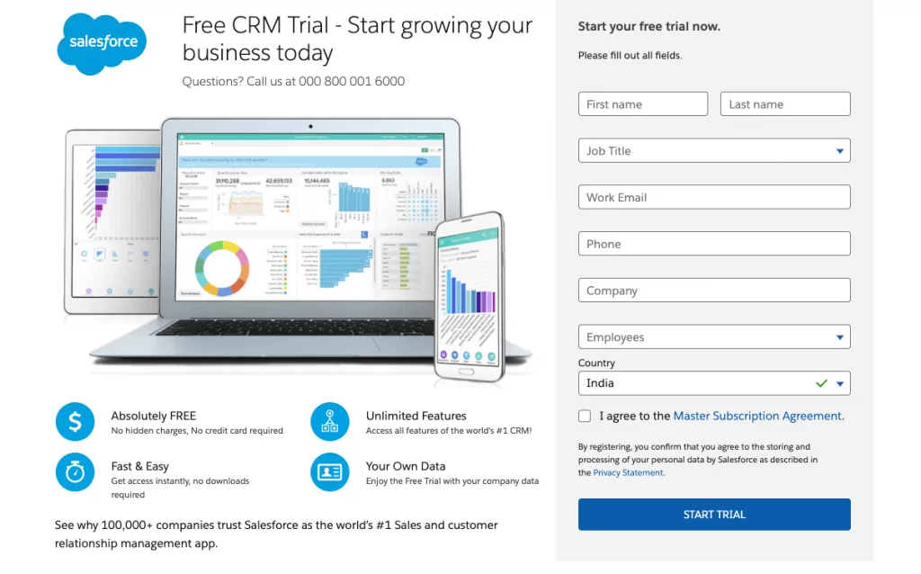 Salesforce-CRM-Free-Trial