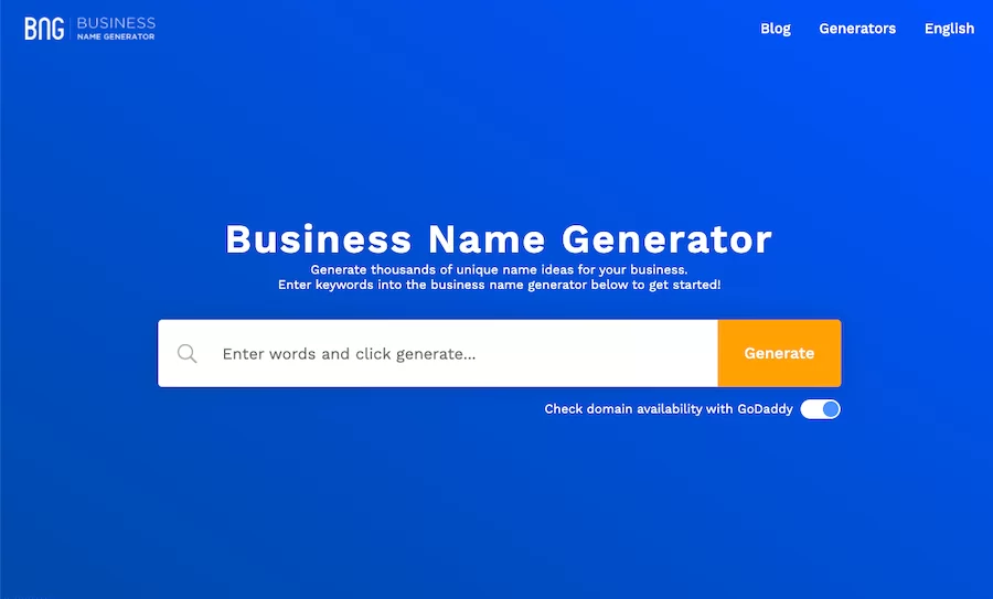 Business-Name-Generator