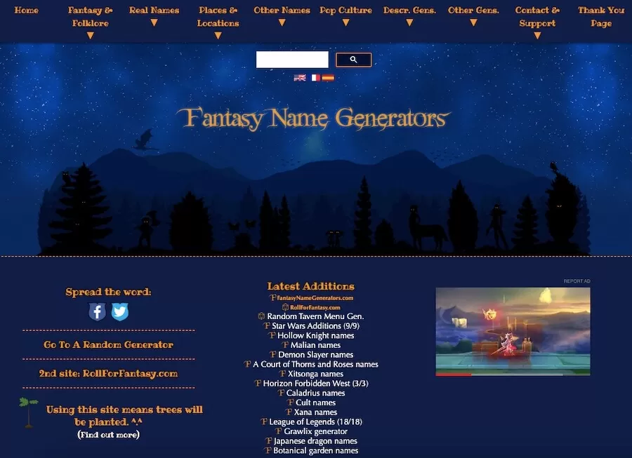 Fantasy-Name-Generator