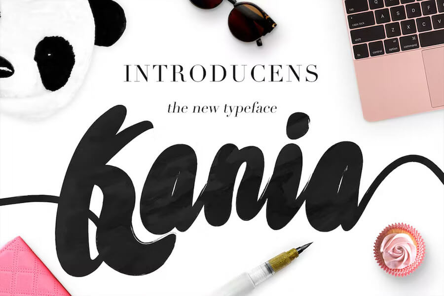 Kania Script Typeface