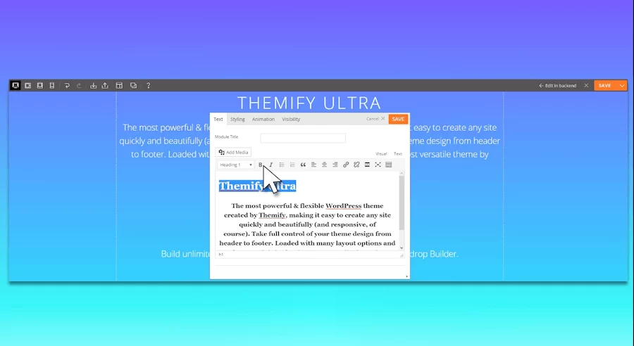 Customizing-the-Ultra-Theme