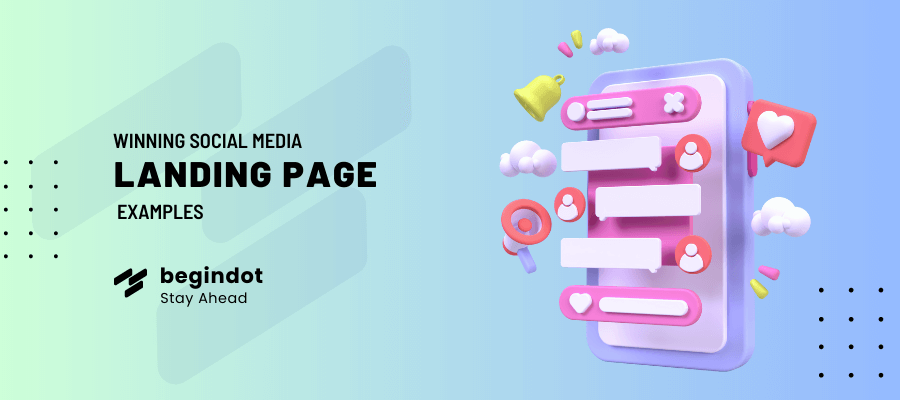 Winning Social Media Landing Page