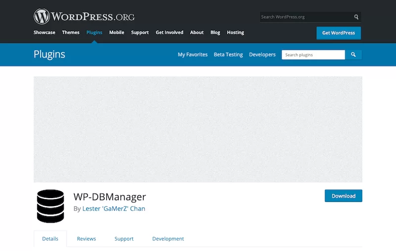 WP-DBManager