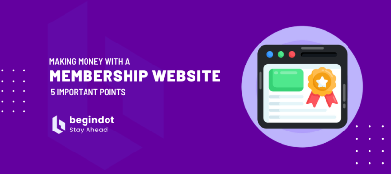 Making Money With a Membership Website