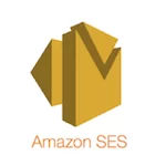 Logotipo da Amazon SES