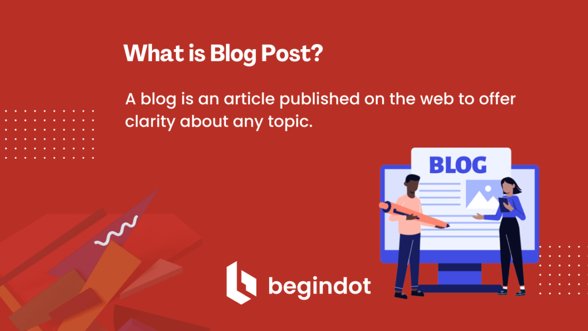 O que é uma postagem de blog?