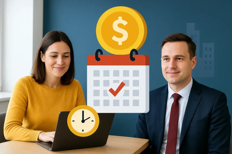 Timely and Complete Salary Payments in Hybrid Employment