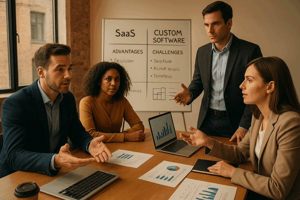 SaaS vs Custom Software: The Decision Matrix for Growing Businesses