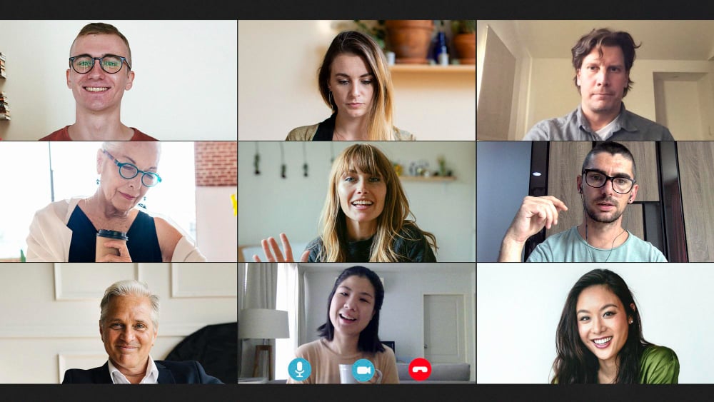 Zoom video conferencing app overview