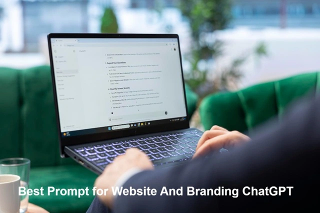 best prompt for website and branding ChatGPT